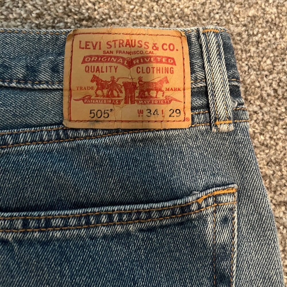 Levi’s 505 Straight Fit Jeans
